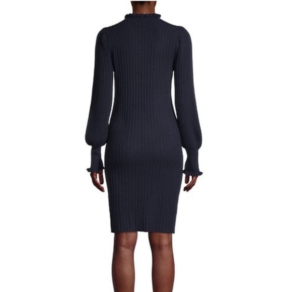 Elie Tahari Balloon Sleeve Sweater Dress - Picture 2 of 5